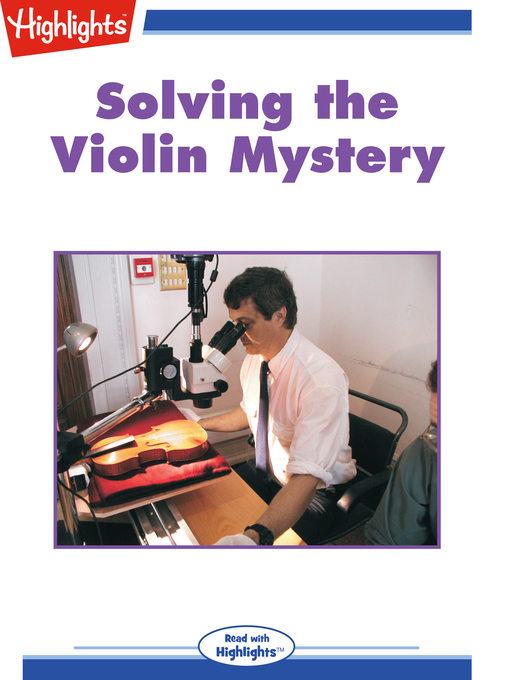 תמונה של  Solving the Violin Mystery